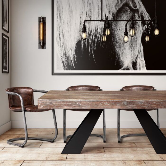 WESTWOOD ELM DINING TABLE