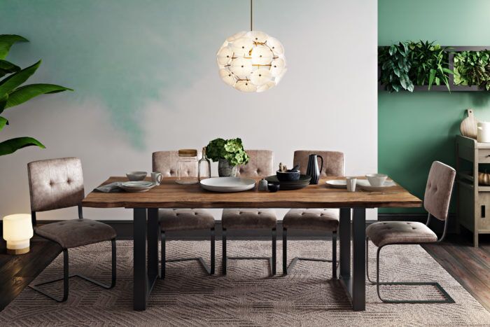 CARTER RUSTIC ELM TABLE