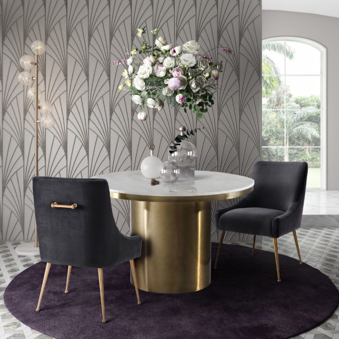 ALISIN MARBLE DINING TABLE