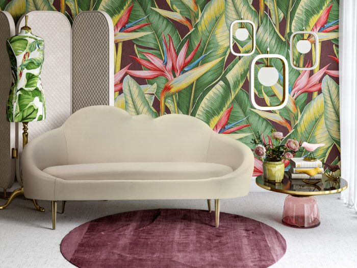 CLOUD CREAM VELVET SETTEE