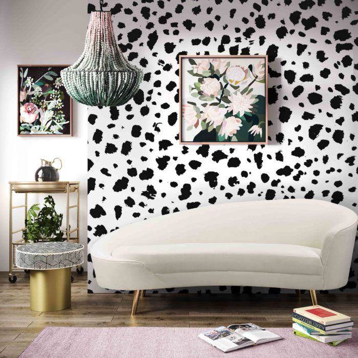 CLEOPATRA CREAM VELVET SOFA