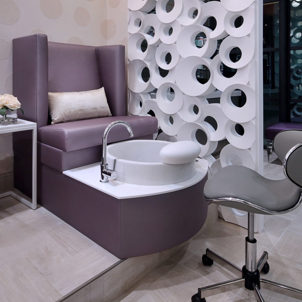 Stella Builtin Pedicure Chair & Foot Spa Michele Pelafas