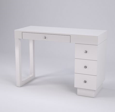 Linea Single Nail Table 3 Drawer Michele Pelafas