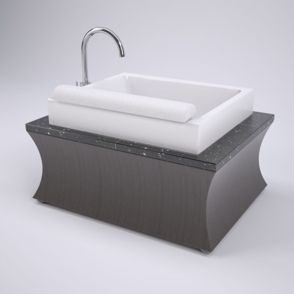 Natura Pedicure Sink - Mode Motif Collection - Michele Pelafas