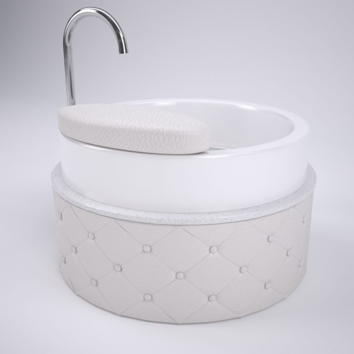 Natura Pedicure Sink - Mode Motif Collection - Michele Pelafas