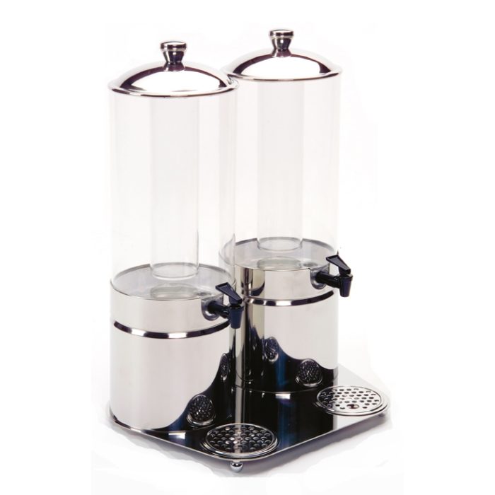 Side by Side 1.8 Gal Cold Beverage Dispenser