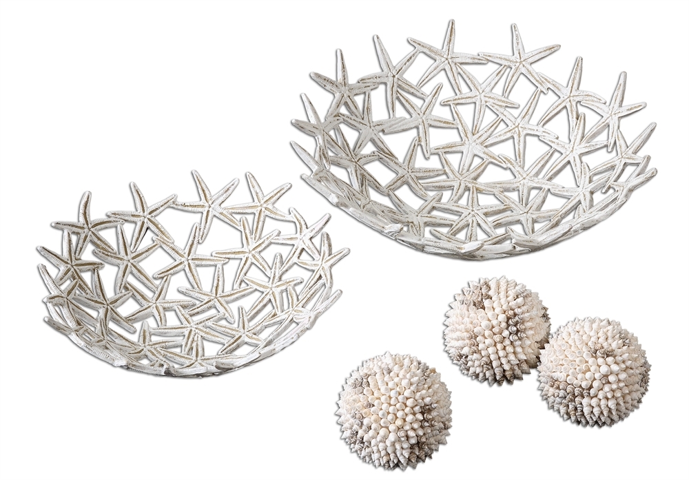 Starfish Bowls with Spheres - Michele Pelafas