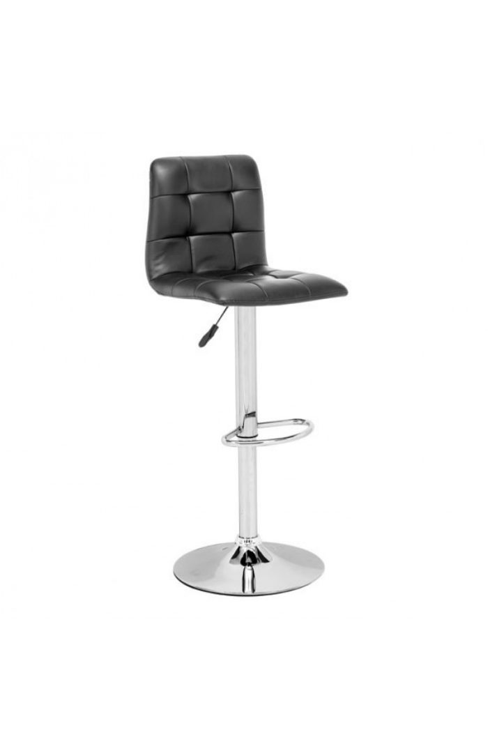 Oxygen Adjustable Chrome Stool - Image 2