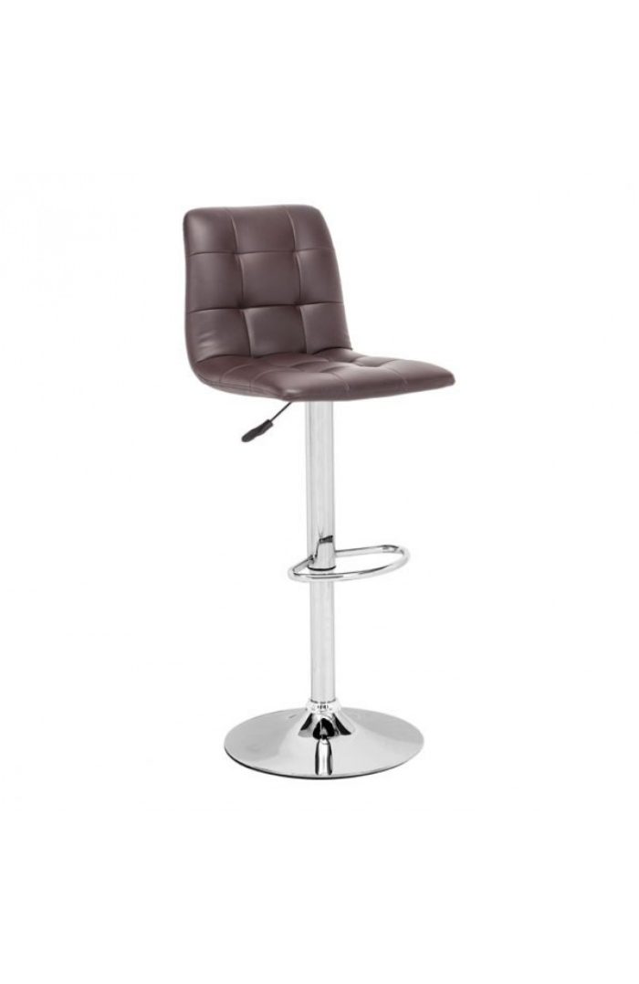 Oxygen Adjustable Chrome Stool - Image 3