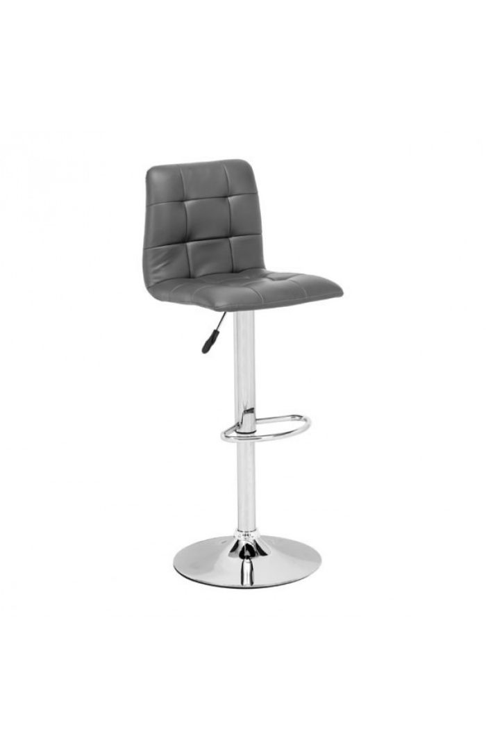 Oxygen Adjustable Chrome Stool - Image 4