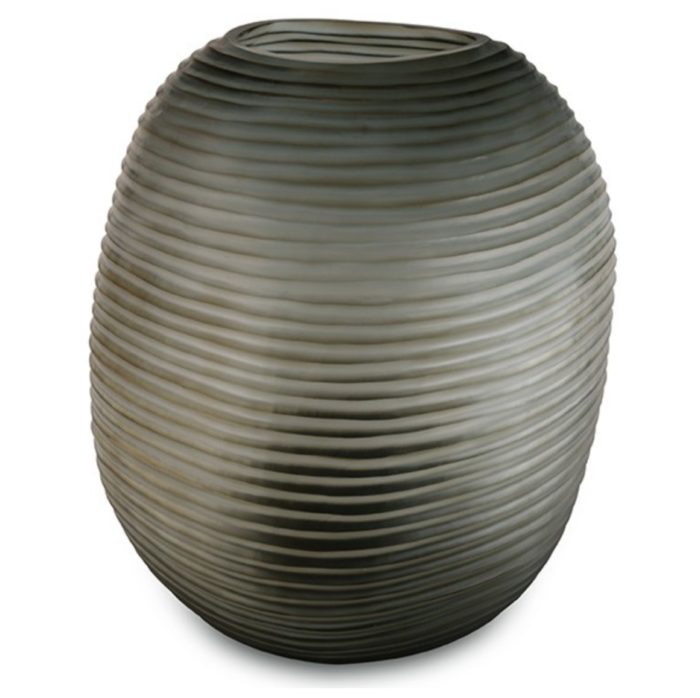 embossed round vase