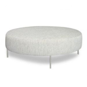 Luxury Ottoman Round Upholstered