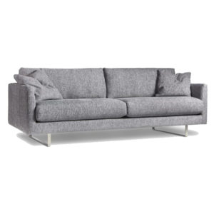 Luxury Sofa Grey Feather Float Cushion