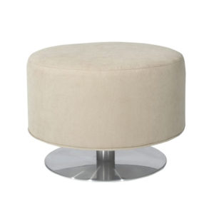 Swivel Ottoman Upholstered