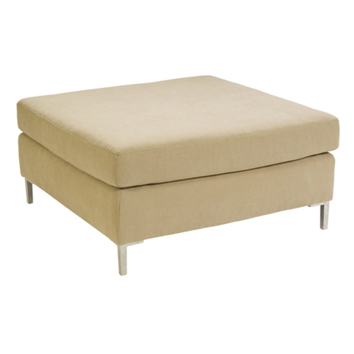 Lounge ottoman square modern