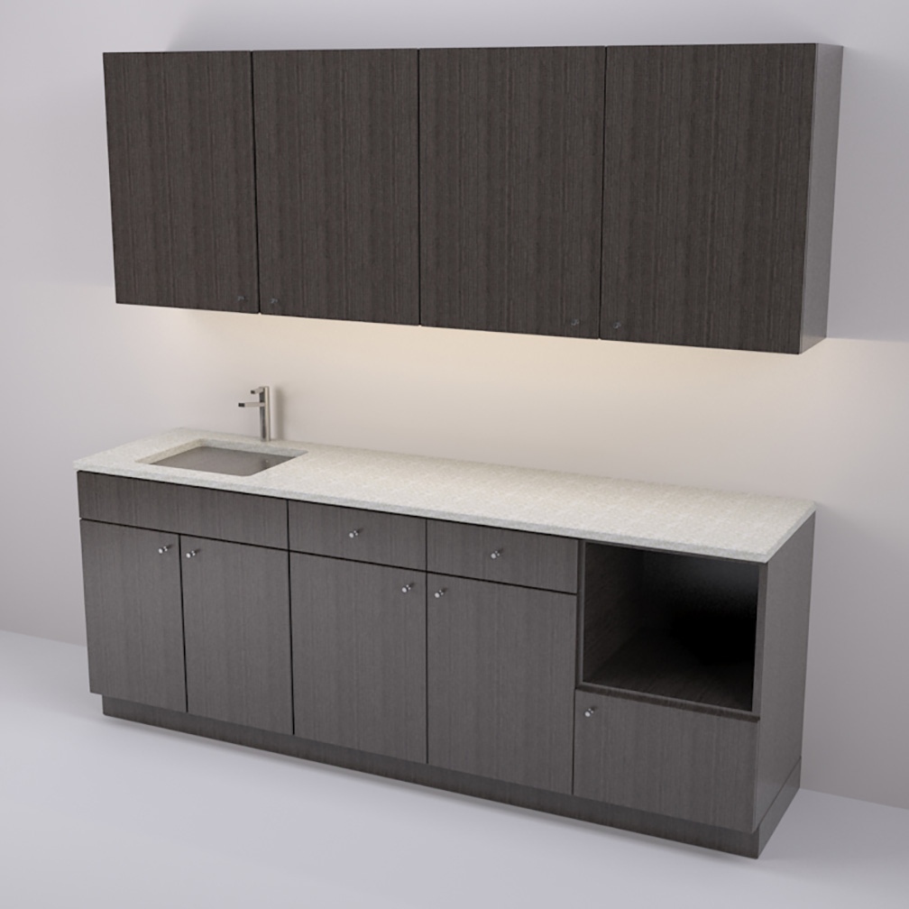 Treatment Room Sink Cabinet 84 - Michele Pelafas