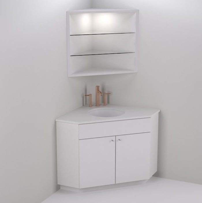 Corner Sink Cabinet