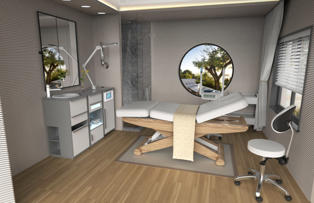 LOTUS AESTHETICIAN TABLE Michele Pelafas