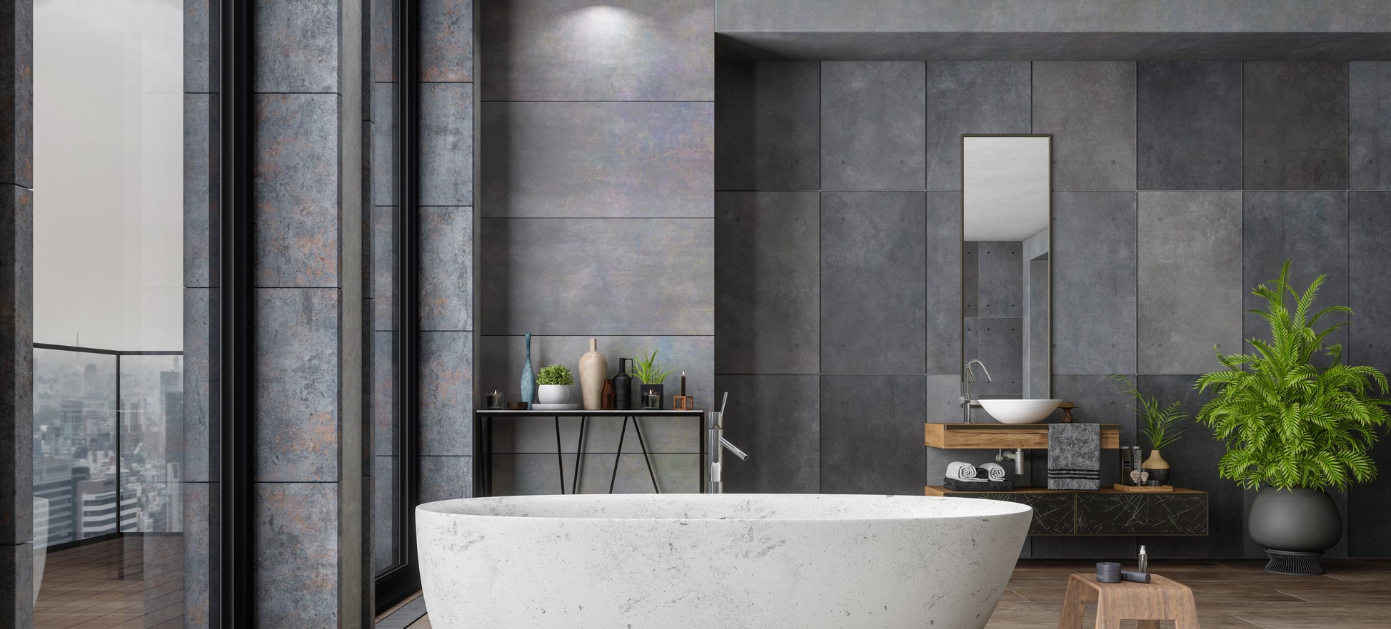 Custom Bathroom Design by Michele Pelafas