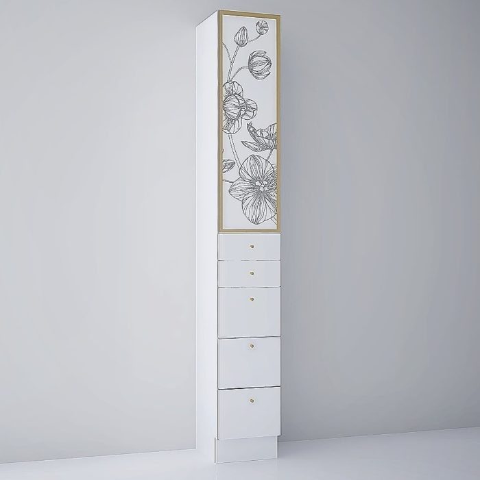 Gold Edition Tall Storage by Michele Pelafas
