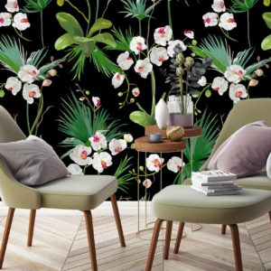Valerie's Garden Wall Covering by Michele Pelafas