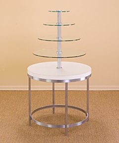 Round Display Table