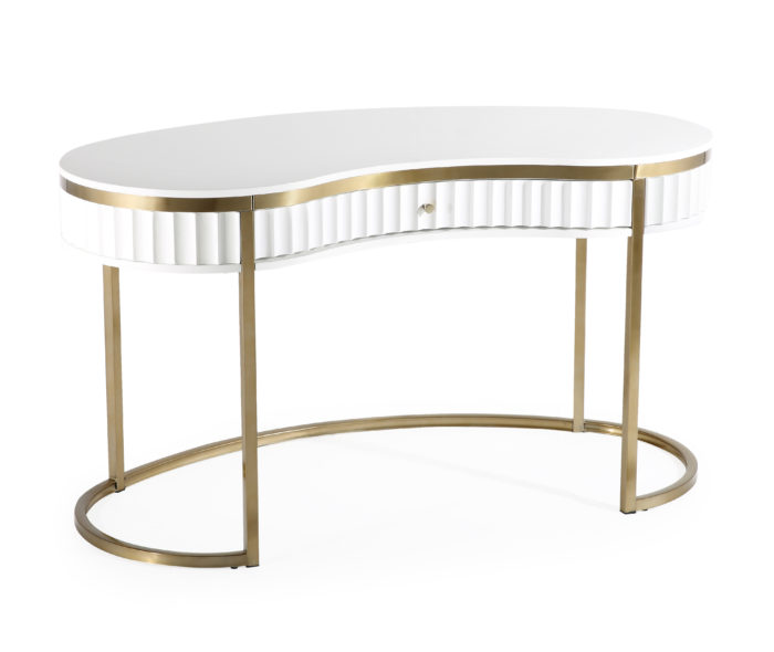 Jade Lacquer Finish Desk - Image 8