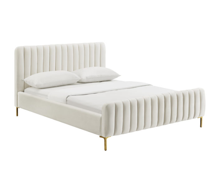 ANGELA CREAM BED IN QUEEN - Image 3