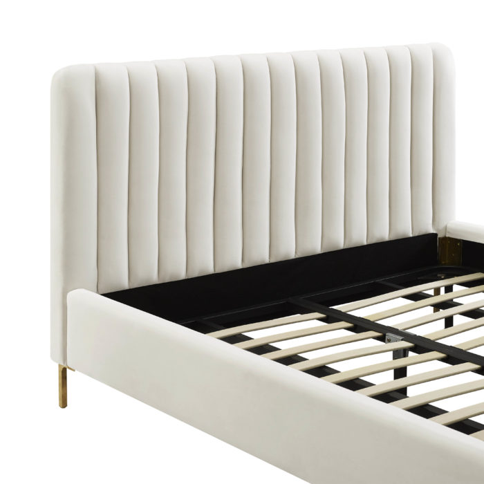ANGELA CREAM BED IN QUEEN - Image 5