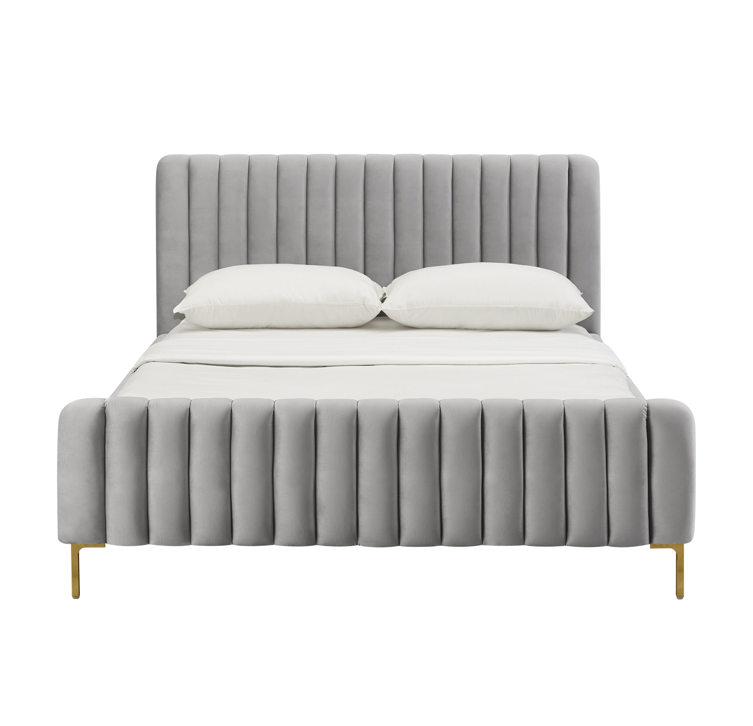 ANGELA GREY BED IN QUEEN - Image 4