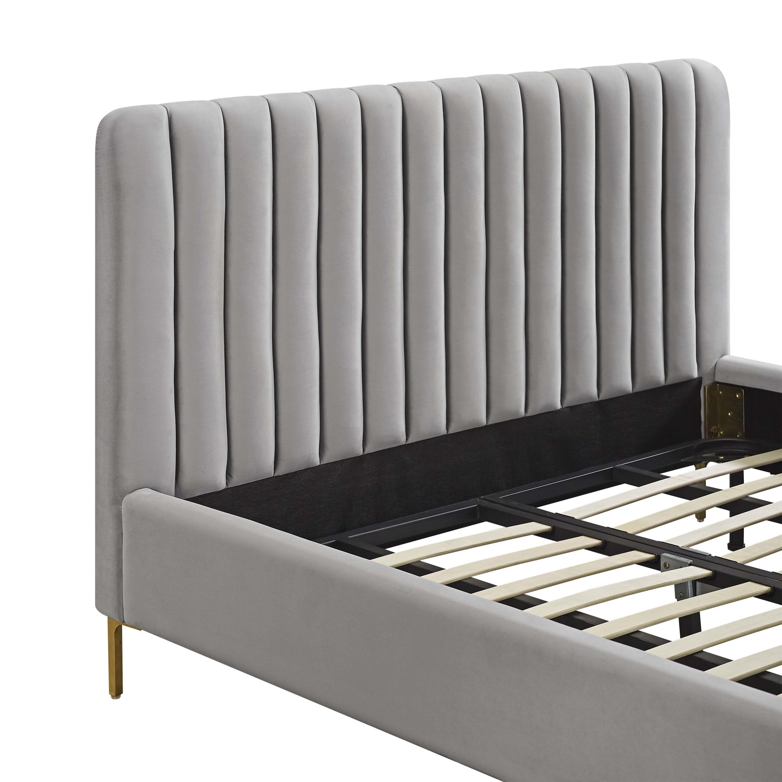 ANGELA GREY BED IN QUEEN - Image 3