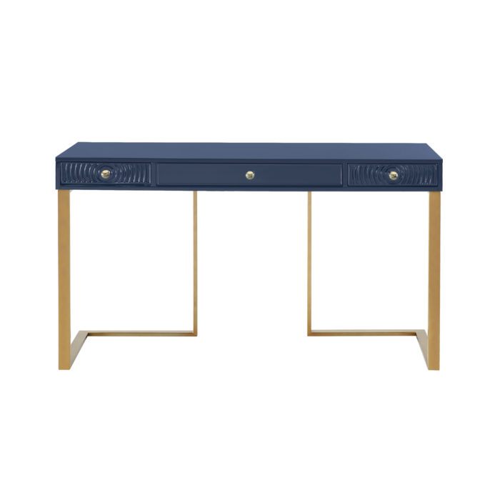 JANIE BLUE LACQUER DESK - Image 3