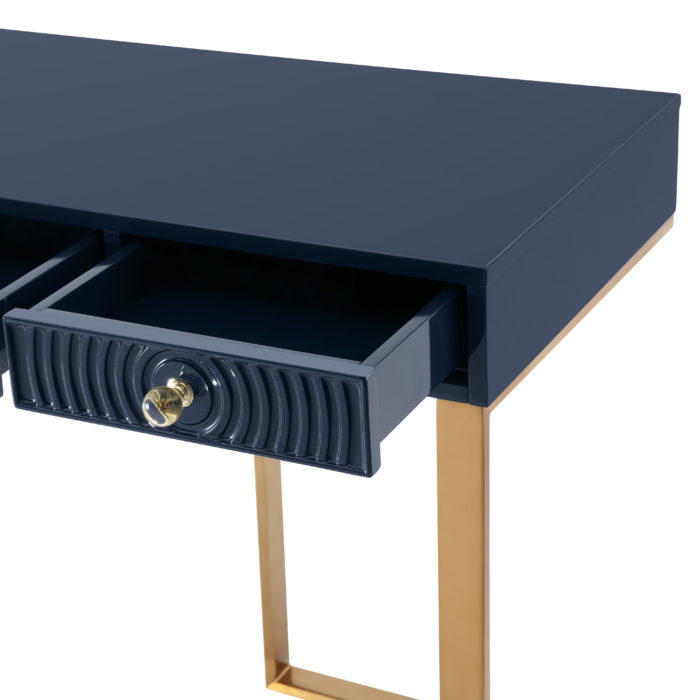 JANIE BLUE LACQUER DESK - Image 5