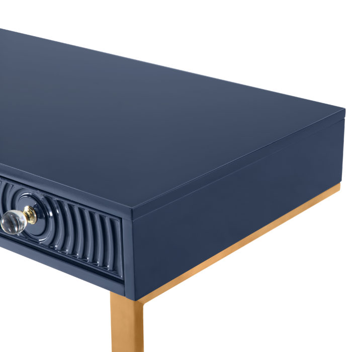 JANIE BLUE LACQUER DESK - Image 7