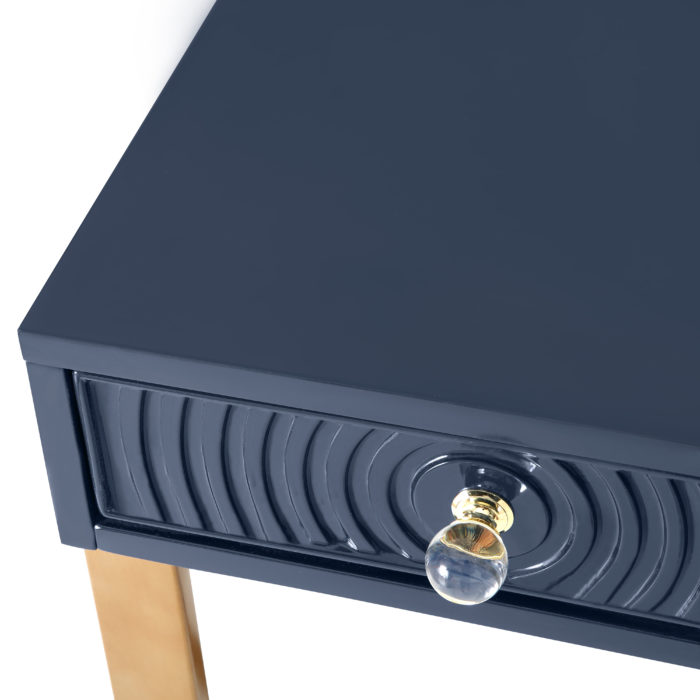 JANIE BLUE LACQUER DESK - Image 8
