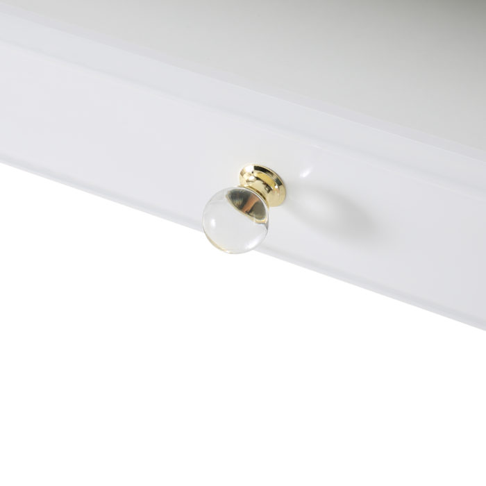 JANIE WHITE LACQUER DESK - Image 5