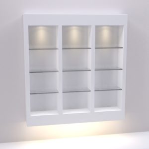 Modern Closet Display Triple by Michele Pelafas