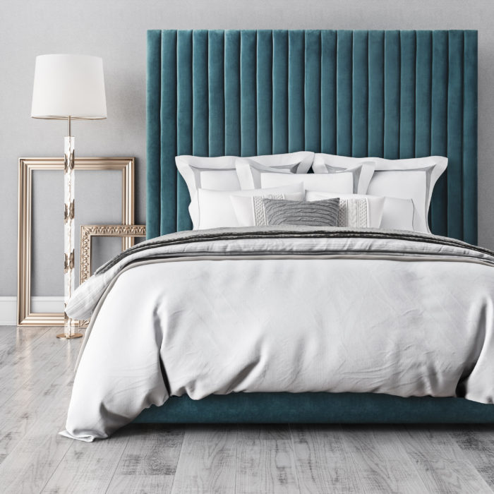 ARABELLE SEA BLUE BED IN QUEEN - Image 2