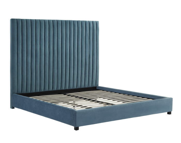 ARABELLE SEA BLUE BED IN QUEEN - Image 6