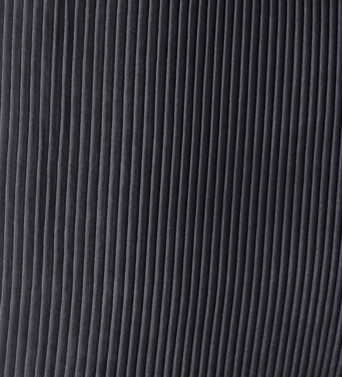 BEATRIX PLEATED DARK GREY VELVET SIDE CHAIR - Image 3