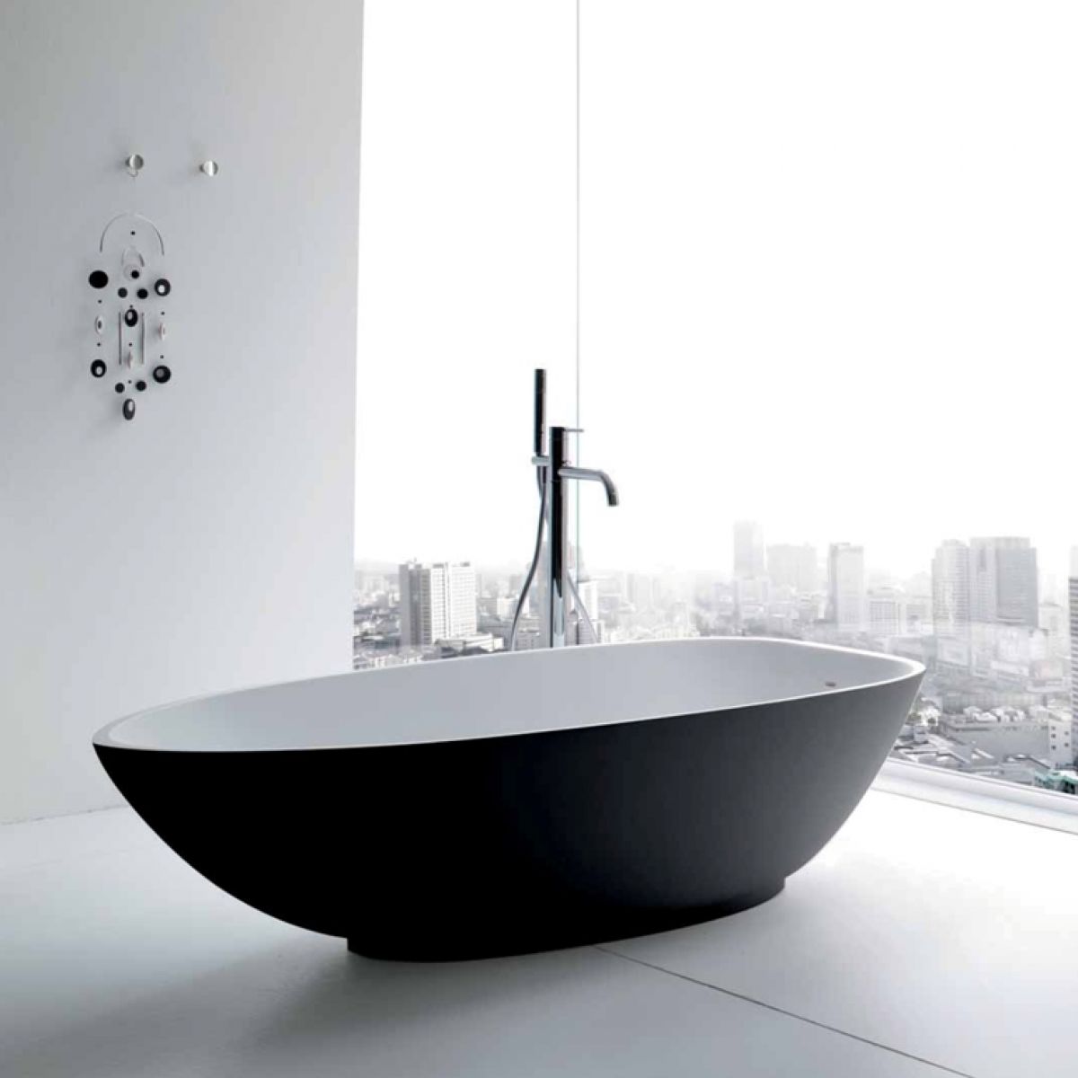 Marea Square Mini Bathtub with Sitting (H-45)