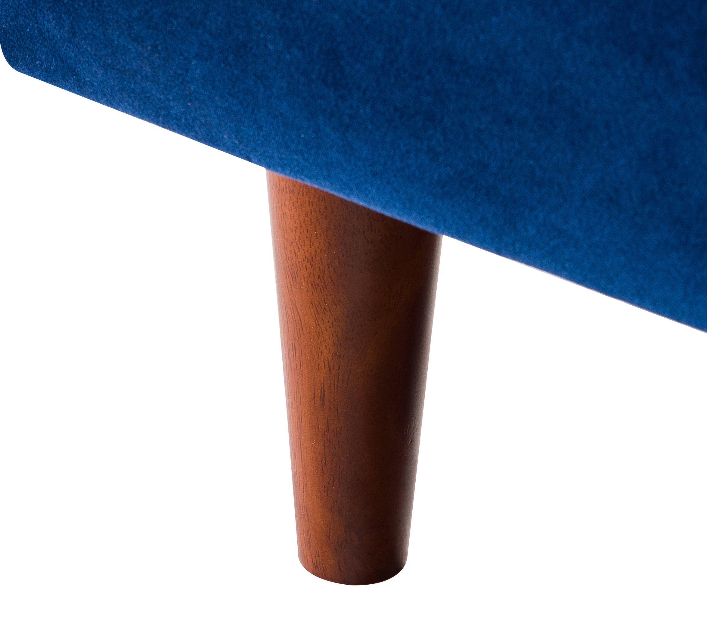 COMO NAVY VELVET SECTIONAL RAF - Image 10