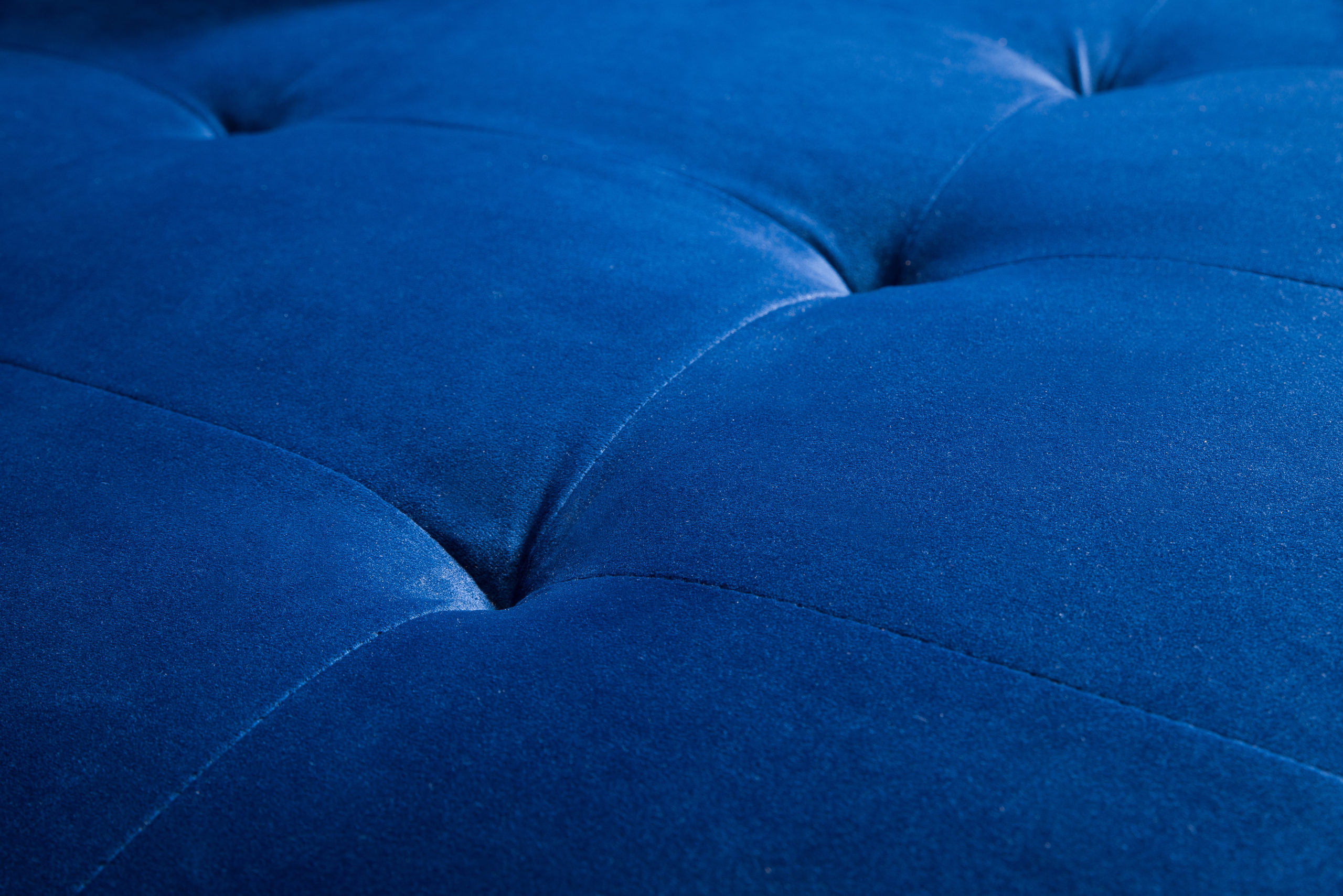 COMO NAVY VELVET SECTIONAL RAF - Image 7