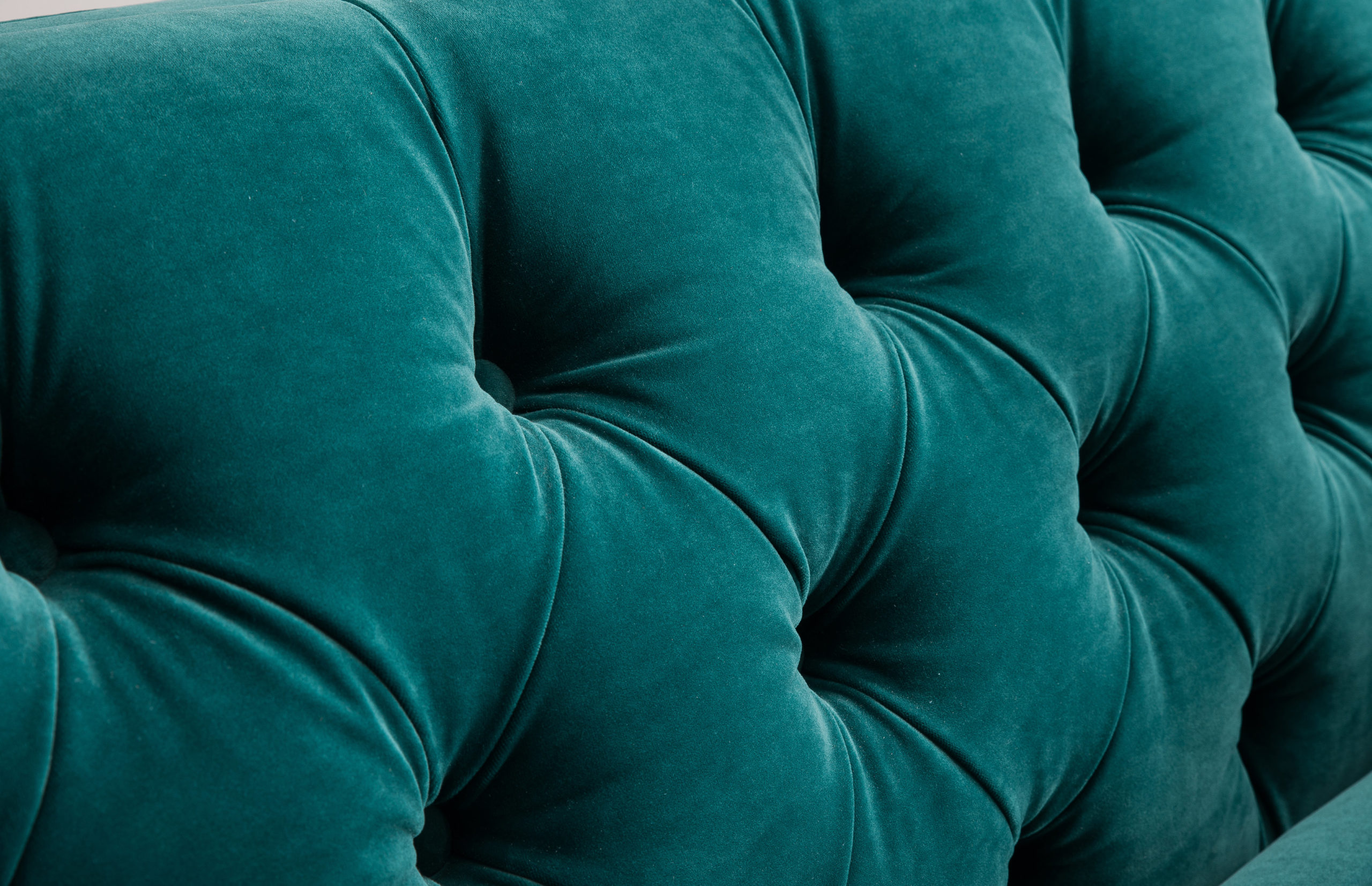 RIMINI GREEN VELVET SOFA - Image 4