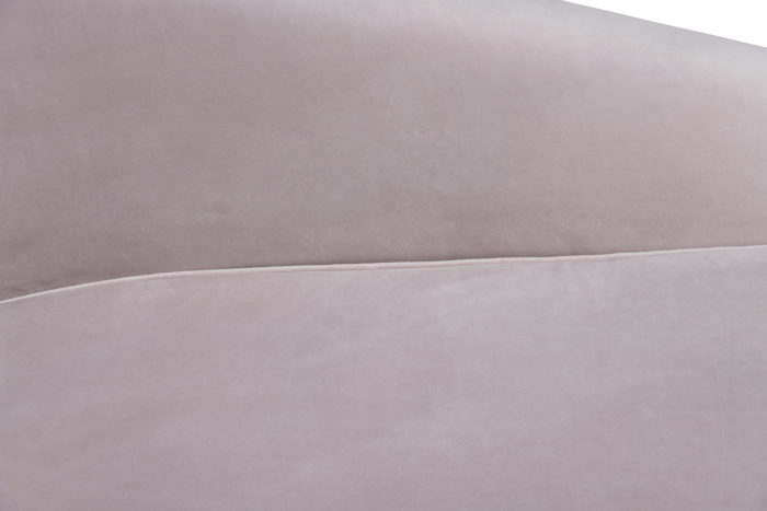 ADELE BLUSH VELVET CHAISE - Image 5
