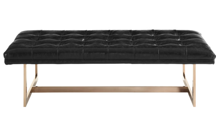 OPPLAND BLACK BENCH - Image 2