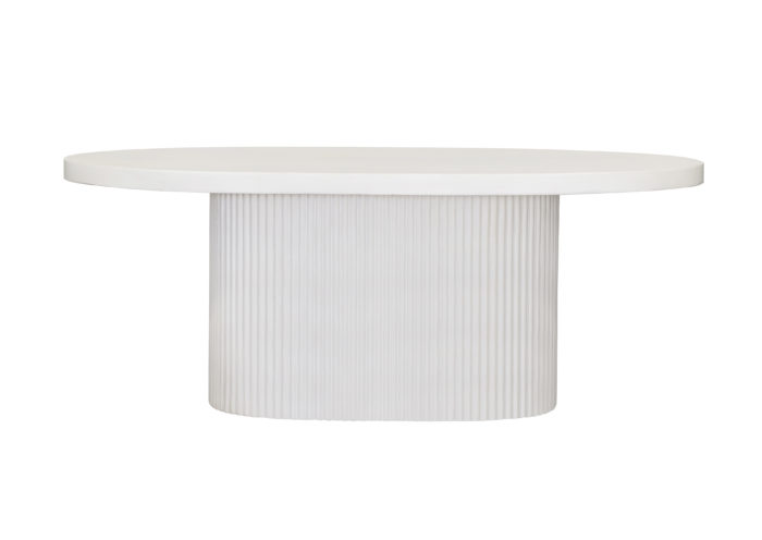 Wave Concrete Dining Table - Image 6