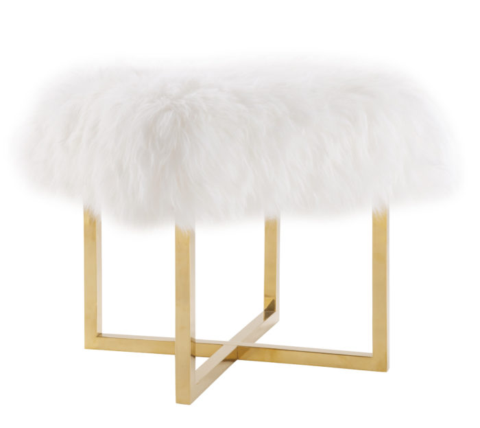 NOMO SHEEPSKIN STOOL