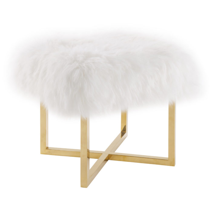 NOMO SHEEPSKIN STOOL - Image 3