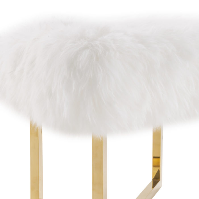 NOMO SHEEPSKIN STOOL - Image 4